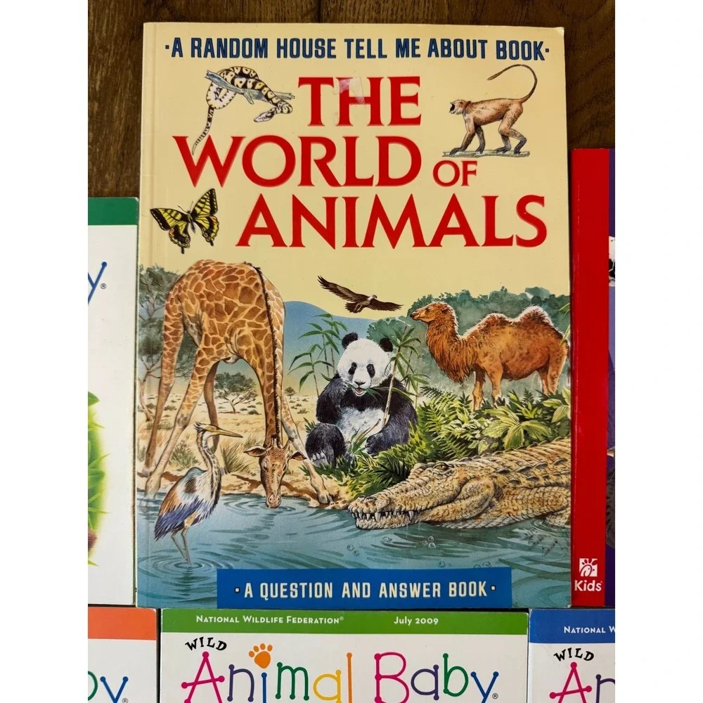 National Wildlife Federation Animal Baby Book Lot Plus‎ Extras Brittanica Pets